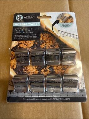 Artisan Stay Put Parchment Clips 8PK